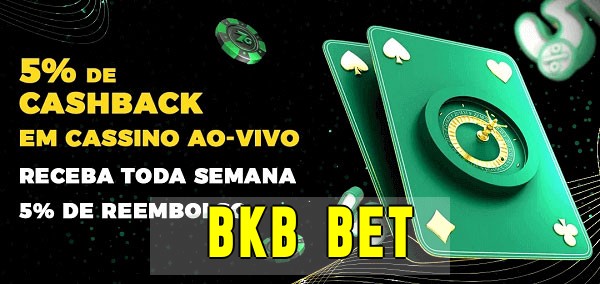 Promoções do cassino ao Vivo bkb bet